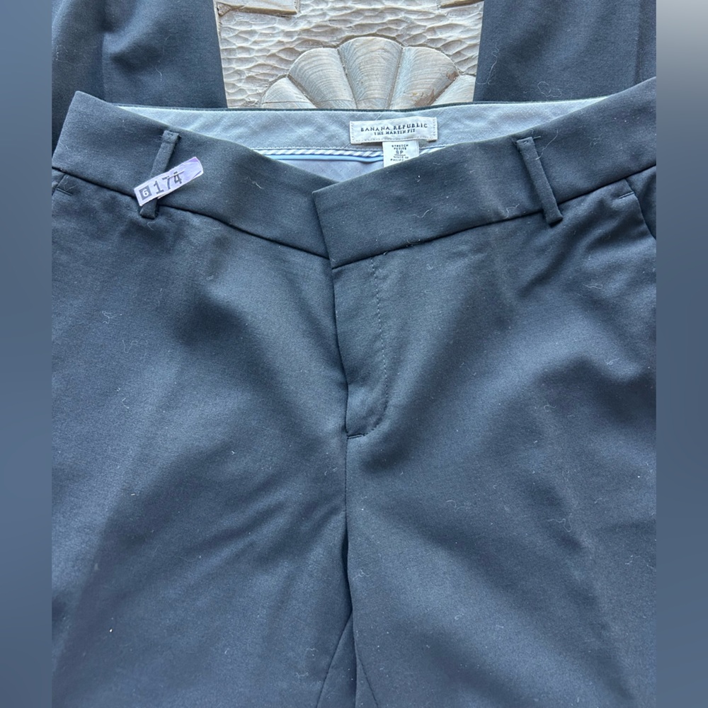 Banana Republic Black Womens Dress Pants.